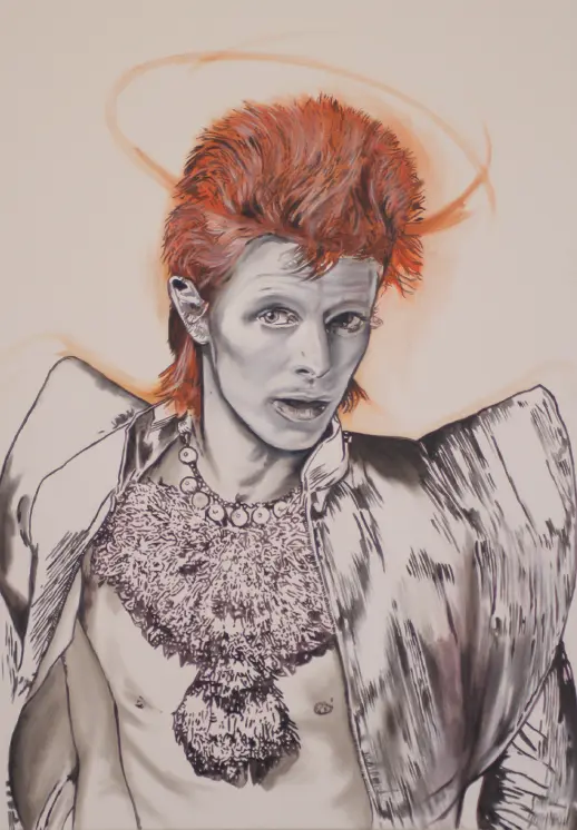 Rock & Roll Icons artwork by Kim Parrent